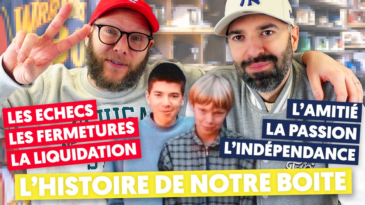 On vient de sortir une nouvelle vidéo sur l'histoire de notre boite 👉 youtu.be/yAZySX-MnG4
On vous raconte comment on a commencé, la passion qu'on met dans notre travail, nos plus grosses erreurs, et comment on voit l'avenir.
On y a mis tout notre coeur, on y passé beaucoup