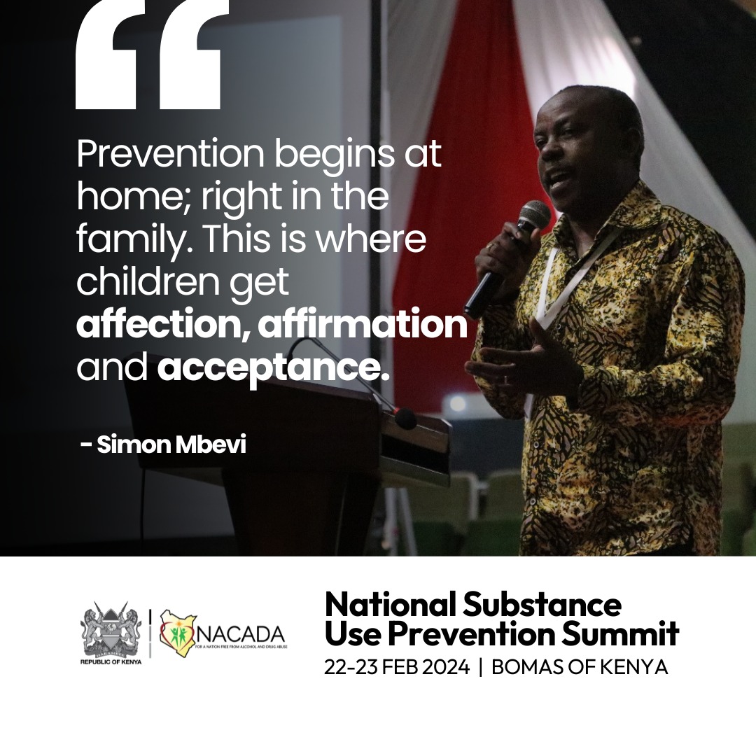 Set a good example to your children through engaged parenting - connect intentionally, correct patiently, care considerately, call out purposefully <a href="/smbevi/">Simon Mbevi</a> <a href="/Transform_N/">Transform Nations</a> <a href="/Bomasofkenya/">Bomas Of Kenya Ltd</a> <a href="/bluecrosskenya/">Blue Cross Kenya</a> <a href="/issupnet/">ISSUP</a> <a href="/MOH_Kenya/">Ministry of Health</a> #KEPreventionWeek #PreventionWorks #safecommunities