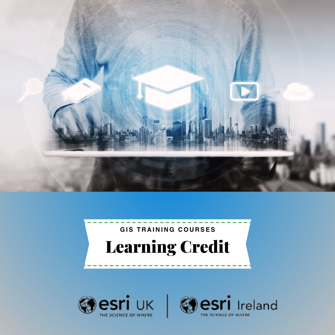 EsriIreland's tweet image. Learning Credit is a simple and cost-effective way to make the most of your training budget. Get streamlined access to Esri&apos;s industry leading #ArcGISTraining courses. Plus 10% to 15% more training value 🤓💡🗺️
@esriUK #VirtualLearning #DigitalLearning esri.social/pp9b50QGa2h