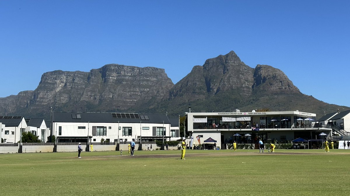 Another stunning setting here at Rondebosch CC