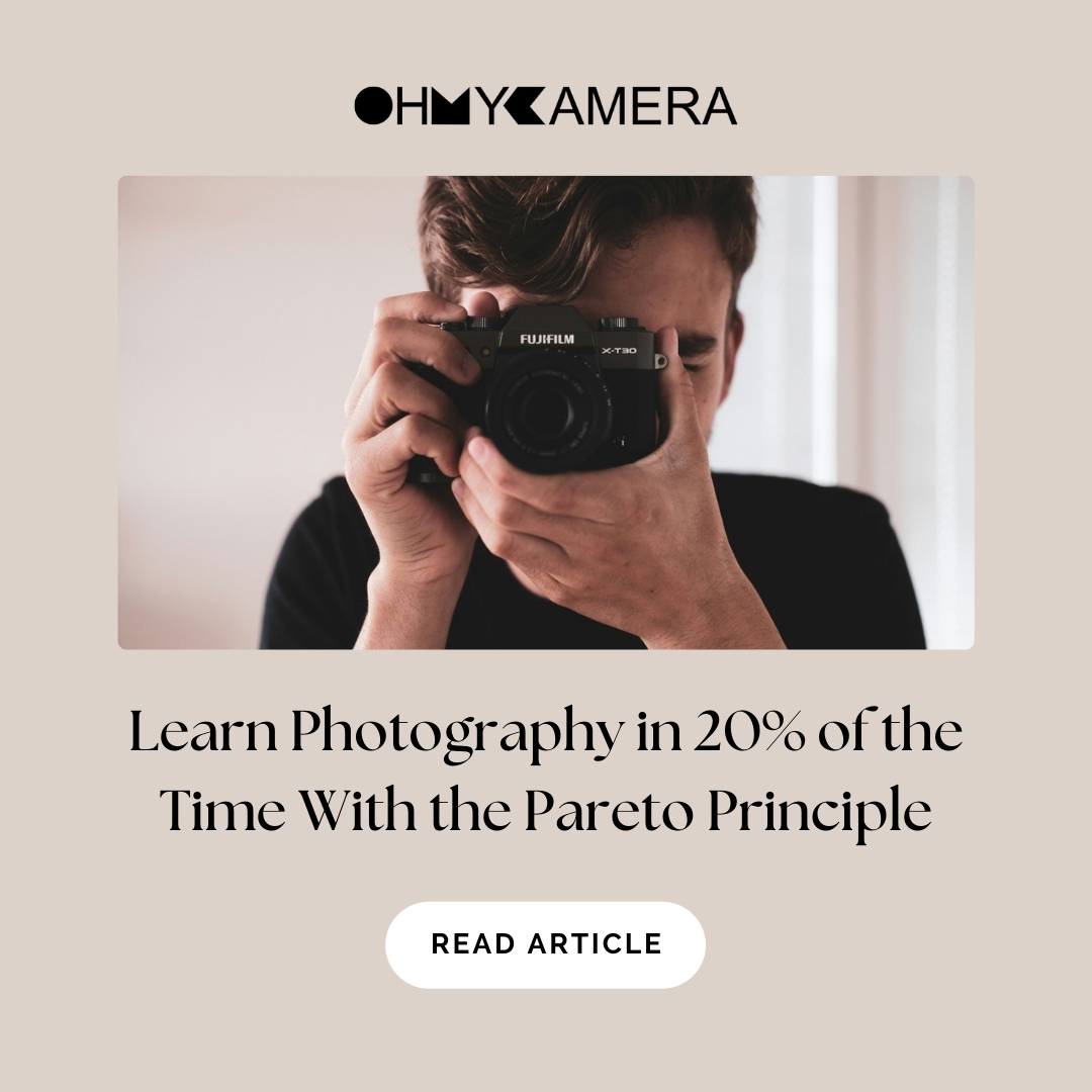 [NEW POST] Learn photography smarter, not harder, with the Pareto Principle. Focus on the crucial 20% to achieve 80% of your results swiftly.

Link to the full article in the comments below! 

#ohmycamera #photography #learnphotography #photographybasics