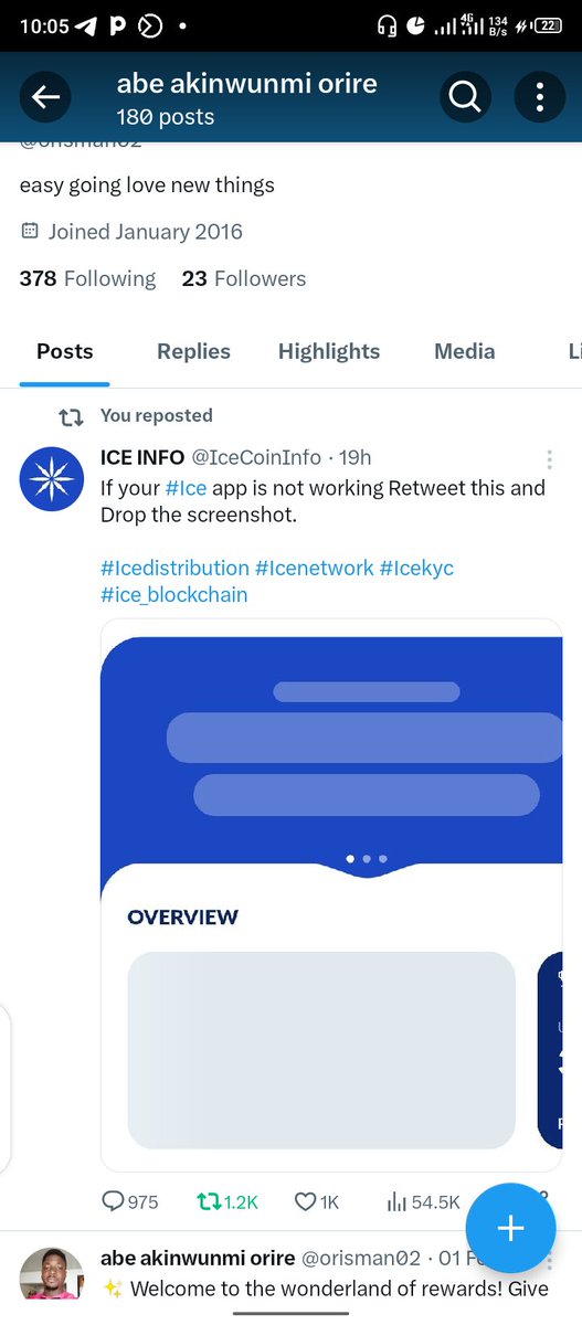 orisman02's tweet photo. @IceCoinInfo Here is my retweet https://t.co/st79O0B53Z