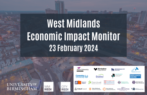 📢The latest edition of #WMEconMonitor is out now! Bringing together data and intelligence from the WMREDI partnership to be shared and utilised for planning and responding to the latest economic and social challenges. shorturl.at/quAP7