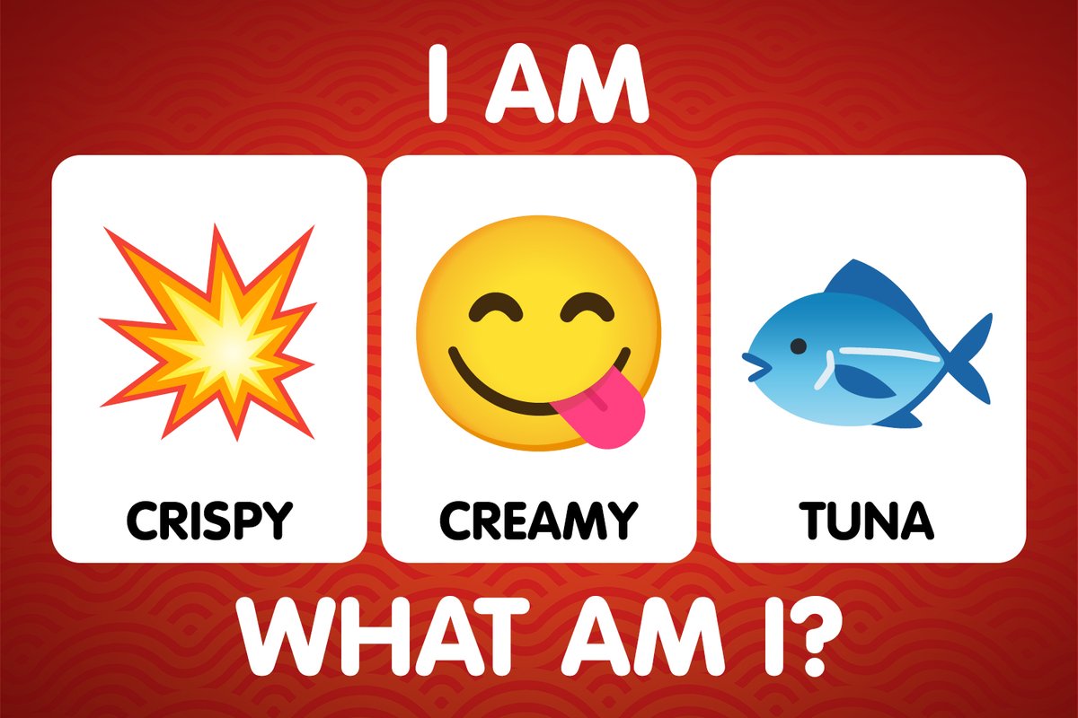 Catch the riddle of the day: I am crispy, creamy tuna sarap. What am I?