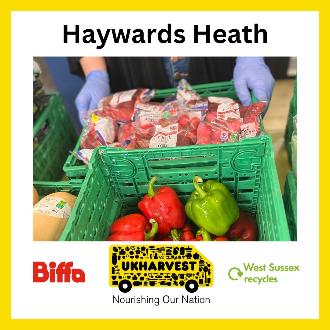 The #CommunityFoodHub will be at Ashenground Community Centre in #HaywardsHeath from 10am-11am Friday 8 March. For more information visit our website 👉 westsussex.gov.uk/UKHarvest @MSDCNews #WastePrevention #WestSussexRecycles #FightAgainstFoodWaste #LoveWestSussex