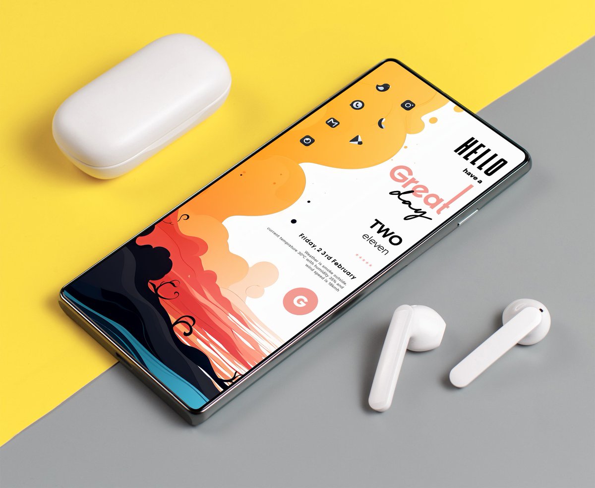 DroidDecor's tweet image. 💥 WIDGET: Star KWGT or Specials KWGT by @Riteshk021 @DroidDecor

💥 WALLPAPER: Minimal Walls app by @DroidDecor

💥 ICON PACK: Black Icon Pack: Lux by @justnewdesigns

#KWGT #Minimal #MinimalSetup #NovaLauncher #NovaSetup #KWGTSetup #MinimalWallpaper #Artistic #NovaLauncherSetup