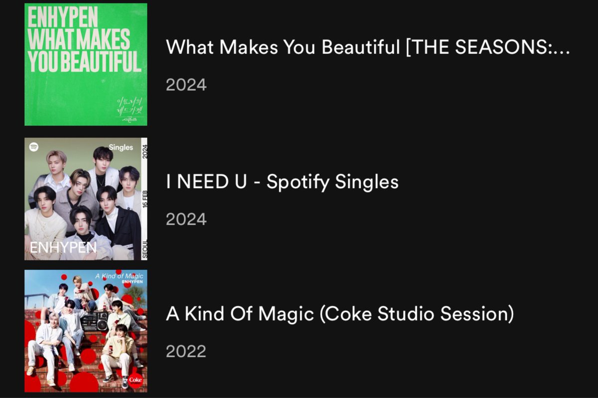 pjshauI's tweet photo. just wanna commend how enha never fails to add their own color into the remakes/covers they’ve done so far! Starting from queens, bts, and now to 1D’s song, they really did great 🥹 https://t.co/LyNJC7SfUC