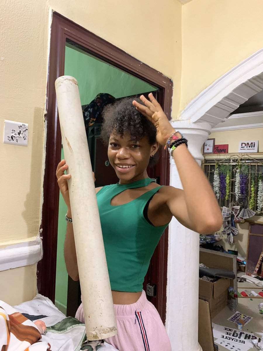 Audreys_Crafts's tweet photo. PVC PIPE and a BUCKET COVER.
About last year when I moved into my new home with my family, as I cleaned up the place, I came across an old PVC pipe and a bucket cover, seemingly abandoned by the previous owners. I hijacked it 😂.
#A_thread https://t.co/Kgqtzs7CAo