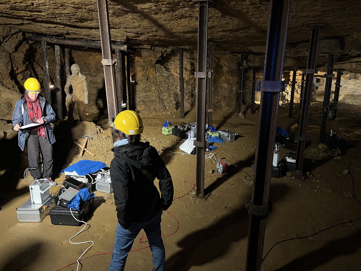 INTE_UPC's tweet photo. Collaboration of @INTE_UPC and @UABBarcelona researchers of the @CSN_es Spanish project #RADosis within the WP5.4 of the European project @RadoNorm :Comparison measurement under field conditions of #Rnprogeny monitors in Poland in the Historic Silver Mine in Tarnowskie Góry. https://t.co/QuFmgn3yuy