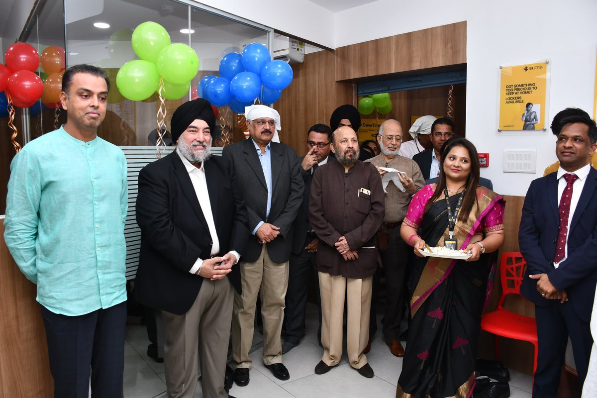 Esteemed MP @milinddeora  alongside our Executive Chairman, Mr. Jaspal Bindra, inaugurated @UnitySFBank’s 158th branch at Worli, Mumbai. This occasion signifies our commitment to expanding horizons and fostering financial empowerment.
#UnityBank #BranchOpening #Worli