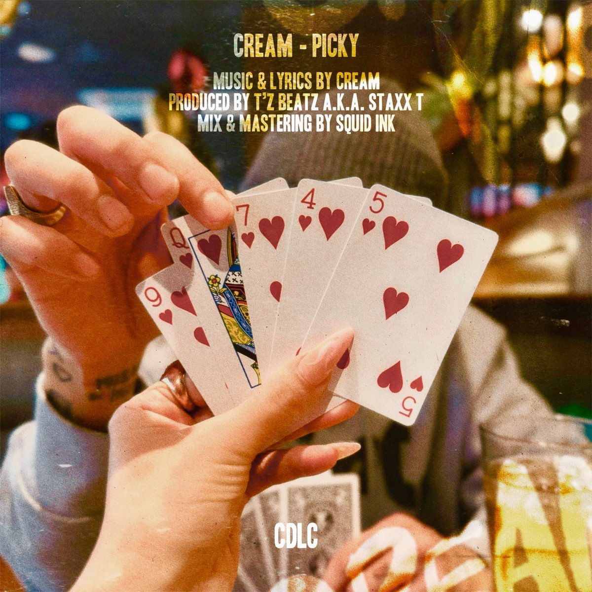 minamixxminami's tweet photo. CREAM ニューシングル #Picky 3/8 00:00 配信スタート。 🤴🖤 https://t.co/BzIcHlklfn