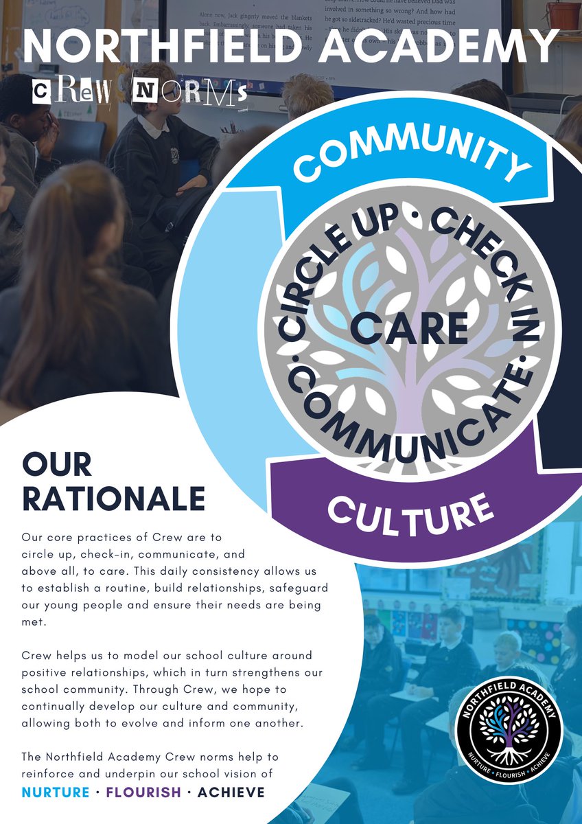We are passionate about ensuring our practices and protocols are suited to the needs of our school community. It's a journey of constant learning and growing 🌱  #NorthfieldCrew #Excelerate