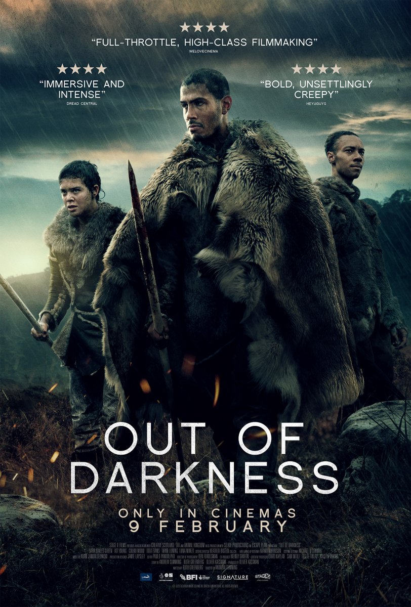 Andrew Cumming’s feature debut, #OutOfDarkness is OUT NOW and delves into prehistoric horror with sharp brutality.
#Review 
scifinow.co.uk/cinema/out-of-…