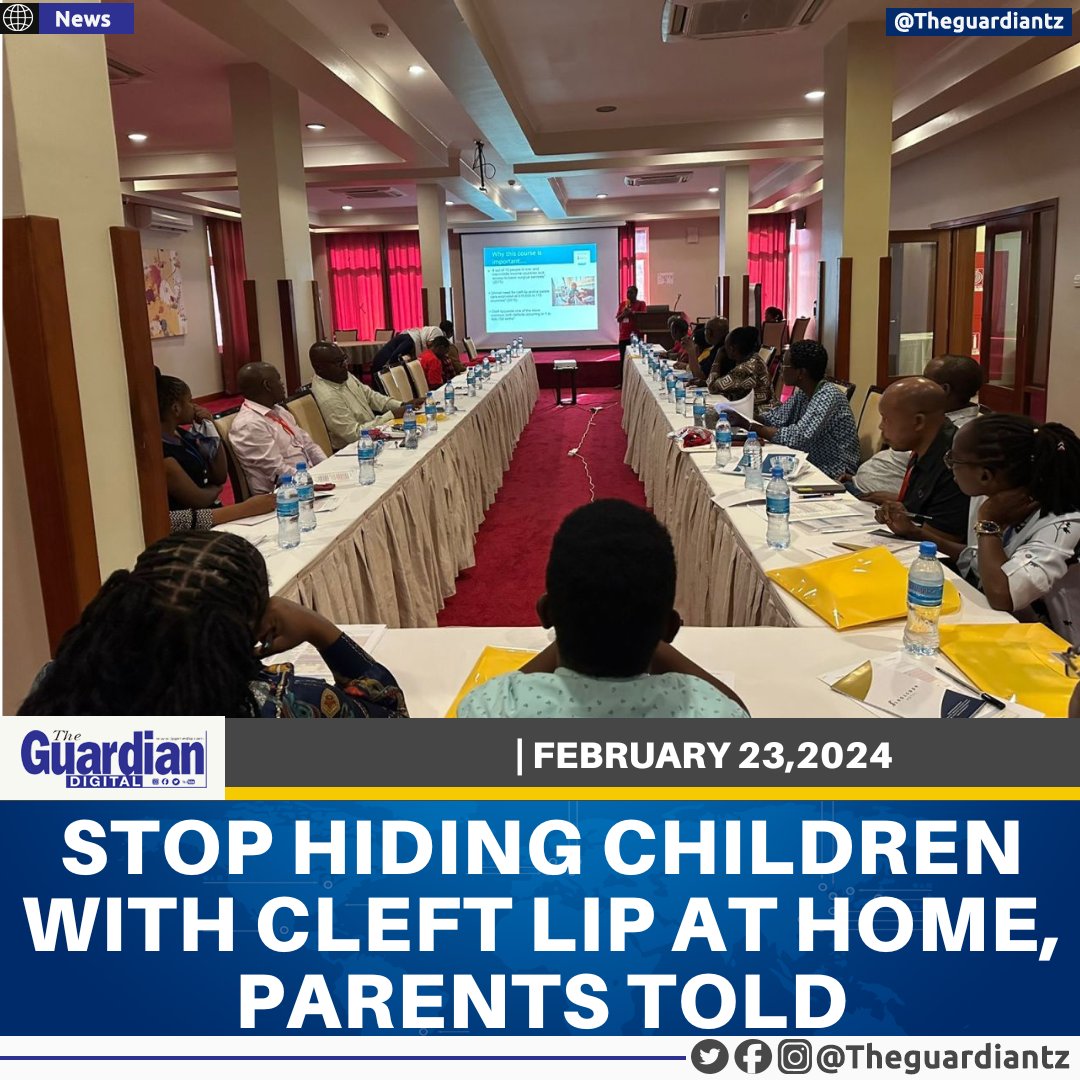 #NEWS PARENTS have been urged not to hide children with cleft lip and palates but instead take them to hospital as the medical treatment to reverse the condition is safe and free of charge.ippmedia.com/en/news/stop-h…