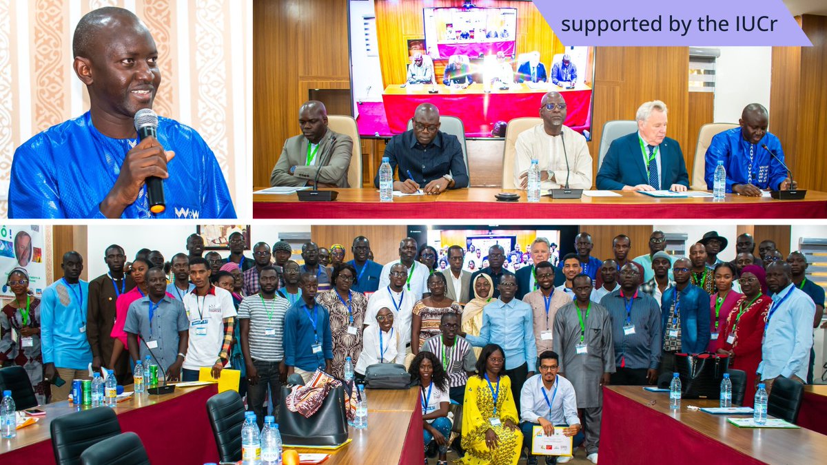 IUCr (@iucr) on Twitter photo The Senegalese Crystallography Association's first Crystallography Day on 19 Feb was a huge success👏with 80 scientists from around the country participating in person and others, including <a href="/AfCA_social/">African Crystallographic Association</a> President, Professor Delia Haynes, following online. tinyurl.com/3z8rn3xj The Senegalese Crystallography Association's first Crystallography Day on 19 Feb was a huge success👏with 80 scientists from around the country participating in person and others, including <a href="/AfCA_social/">African Crystallographic Association</a> President, Professor Delia Haynes, following online. tinyurl.com/3z8rn3xj