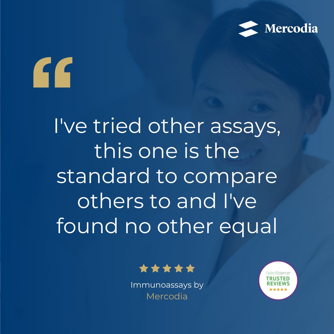 "The easy-to-use ELISA provides consistent results between users and samples, making assay comparisons over time easy and reliable. This reliability is why I choose Mercodia."

Gregory Szot
University of California San Francisco
mercodia.com/products/insul…
#Mercodia #insulin #elisa