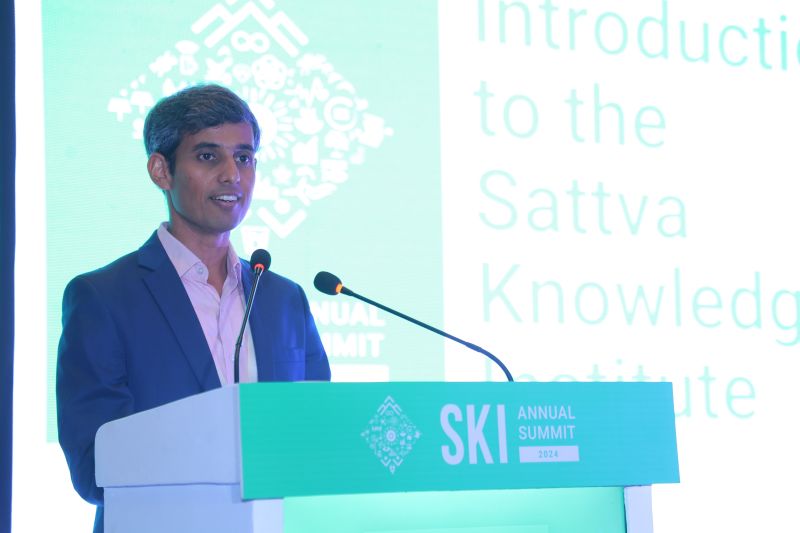 #SKIAnnualSummit 2024, @rathish_bala, Co-founder, Managing Partner, Sattva Consulting:

“We're delving into solutions for intricate problems spanning #livelihoods, #education, #agriculture , #health, and #digitalaccess, #ViksitBharat2047.”

Know more: sattva.co.in/ski-annual-sum…