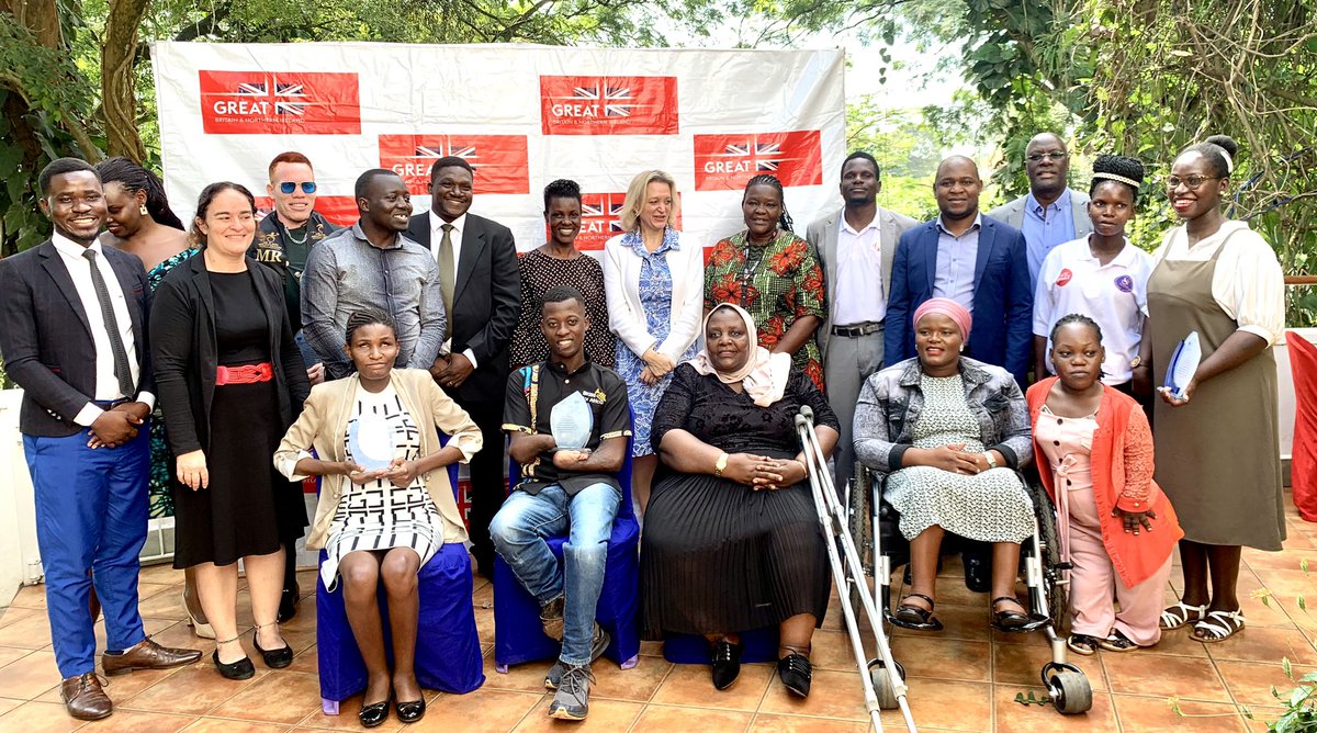 Today, we joined @UKinUganda , celebrating the International Day of Persons with #Disabilities. As OPDs, we discussed opportunities & challenges of working on #disability inclusion & how the British High Commission can set up engagement with the disability movement in #Uganda.