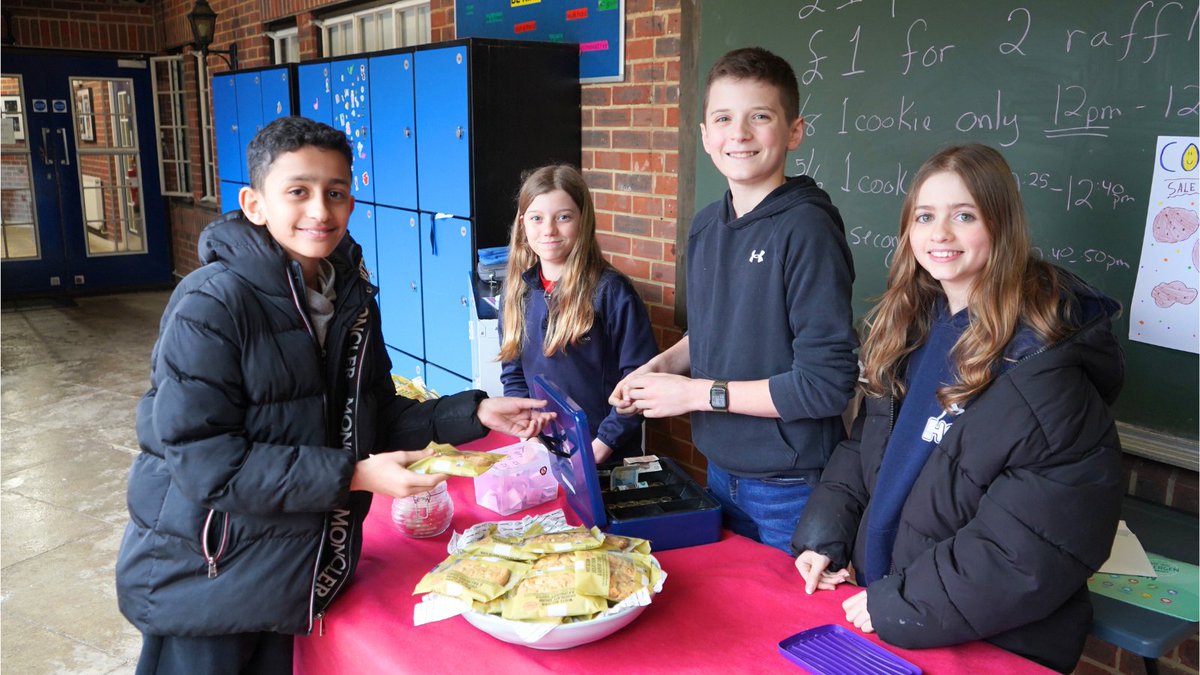 tasisengland's tweet image. Last week our #MiddleSchool students held a “Go Red” #RagsandTags day! They raised funds for White Lodge and other House charities through a cookie sale and jellybean raffle. Our students learn to lead and collaborate through projects that ignite change.