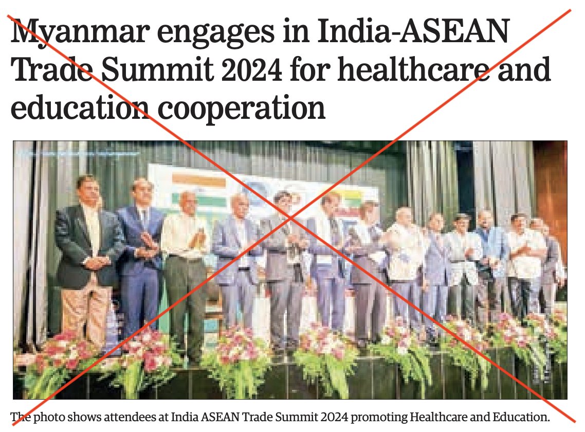 Myanmar military junta's illegal forced conscription and atrocities deeply impacts Myanmar ppl's education &amp; health.

Allowing the junta in Trade Summit makes India and ASEAN complicit in robbing Myanmar's youth of their future. They should be barred from these summits &amp; mtgs!