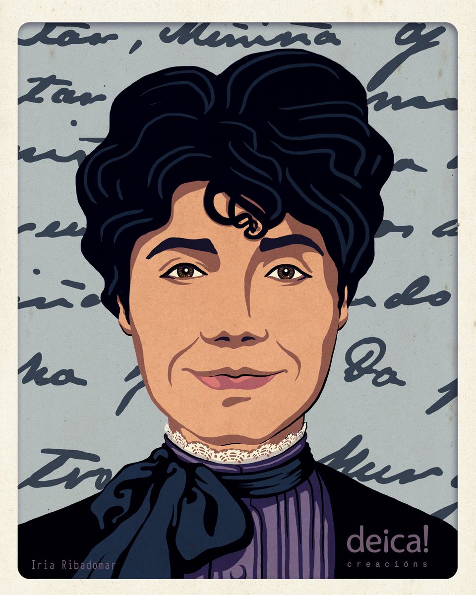 deica_creacions's tweet photo. 💜 Na Galiza eterna e atemporal que vive en nós, #Rosalía continúa a falarnos de xustiza para  o pobo e o país. 
 #23F #DiaDeRosalía https://t.co/p7PhWiIBUL