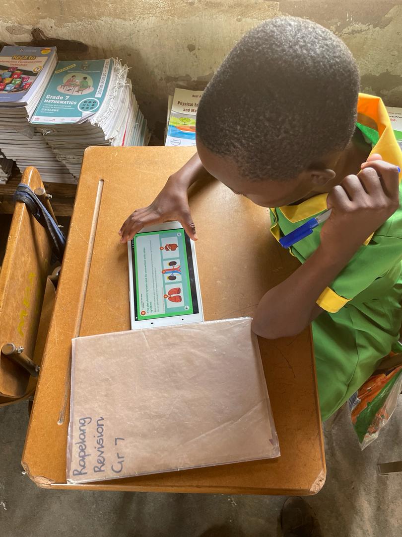 WorldVisionZim's tweet photo. Digital learning has reached our schools in rural Gwanda and it is encouraging to see primary school learners embracing the use of tablets for their daily learning.
Thank you @ProFuturo_  for supporting World Vision Zimbabwe in making digital learning accessible to all. https://t.co/wz14Q1OGgf