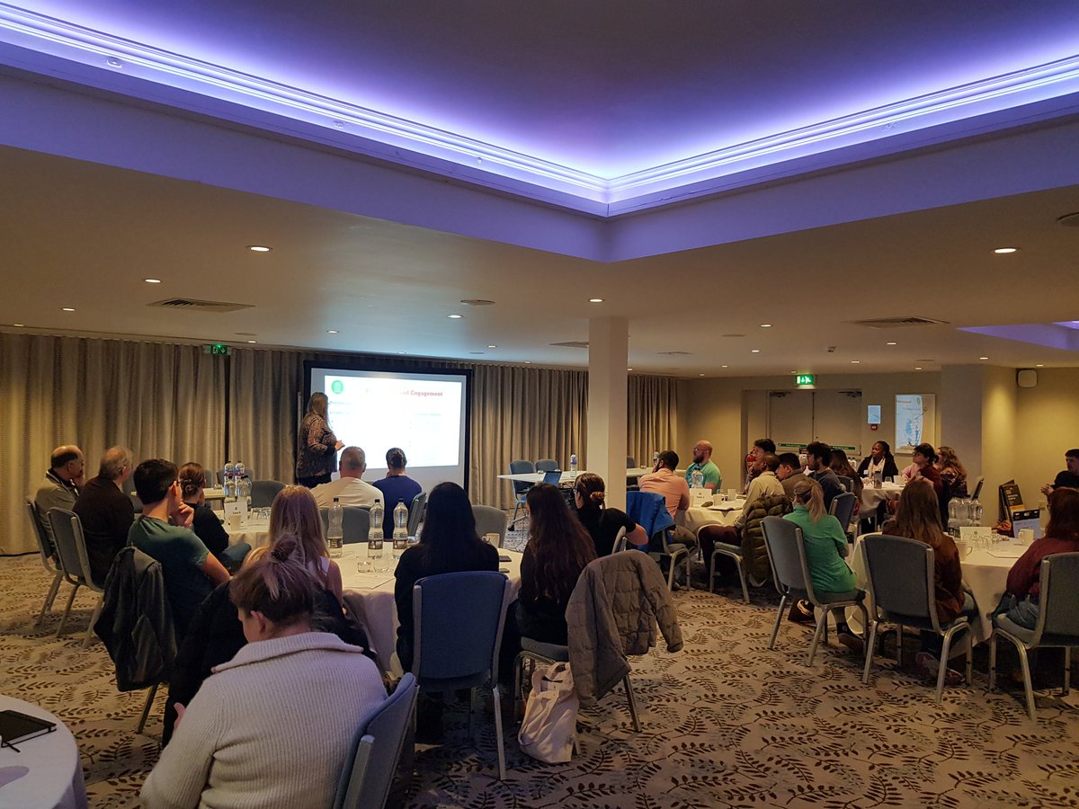 A great start to the last day of the ECORISC impact workshop. <a href="/SZEcotox/">Susan Zappala</a> from JNCC presents the different opportunities for the PhD students to interact with partners from different sectors.