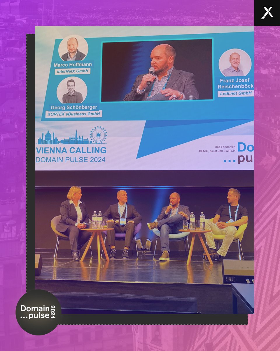 InterNetX's tweet image. 🎙️🌐Our Head of Domain Services, Marco Hoffmann, took part in a discussion panel at Domain Pulse 2024.

He addressed the impact of the NIS2 Directive on the domain industry from our unique perspective as a registrar.👨🏻‍💻💼

#domainpulse #domains #domainindustry #nis2