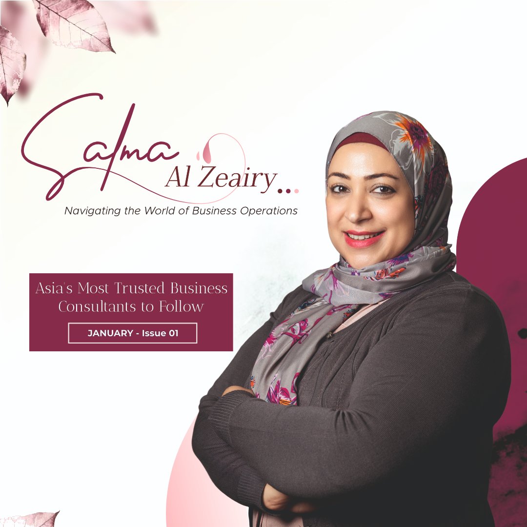 #SalmaAlZeairy, a seasoned Business Operations Consultant and Operations Manager has been at the forefront of this sector, providing invaluable insights and strategic guidance to her clients.

Read more: cutt.ly/swB63W8i

#TheEducationView #EducationalMagazine