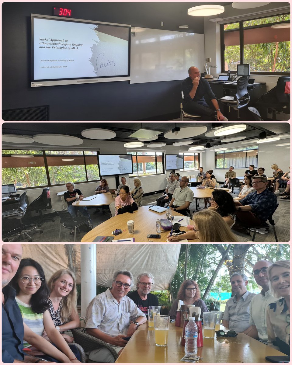 DrVSinkeviciute's tweet image. 🗣 Full house at another great talk by Prof Richard Fitzgerald (@atlanz) @UQ_News 

#Sacks #Garfinkel #MCA