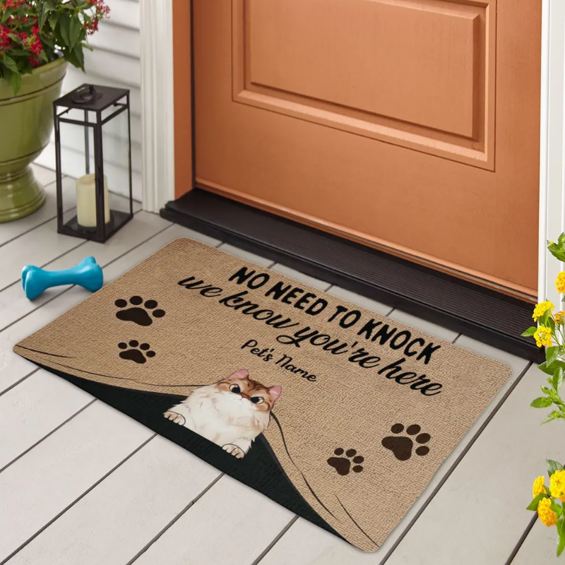 Cat lovers and dog lovers unite! Show off your pet obsession with our new doormat. Order here: ducon.space/vi/no-need-to-… More here: ducon.space/collection/cats #PetObsessed #FurryFashion #CatDogLove