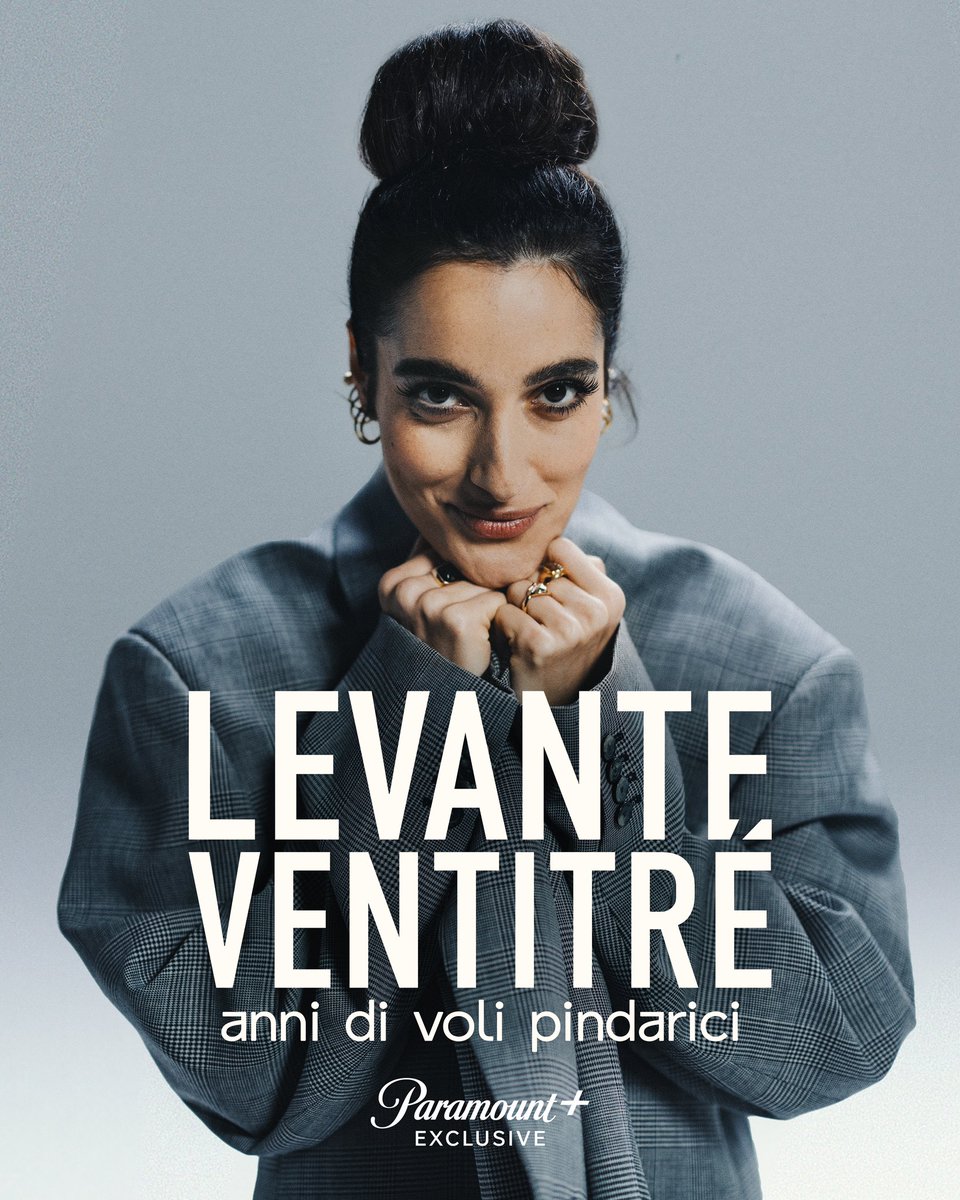 L’attesa è finita! ❤️ #LevanteVentitre è disponibile ora su @ParamountPlusIT