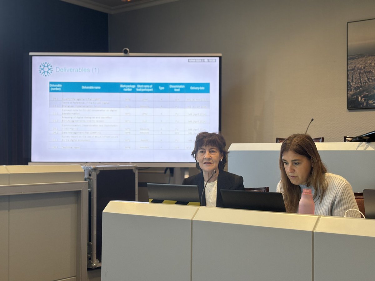 spider_HEU's tweet photo. Continuing the morning session, Yolanda Ursa from #INMARK provided a comprehensive update on the project's advancement, highlighting key milestones achieved and outlining forthcoming steps aligned with SPIDER's commitments. 

#SPIDERProject #DigitalTransformation https://t.co/OTbEy7yt30