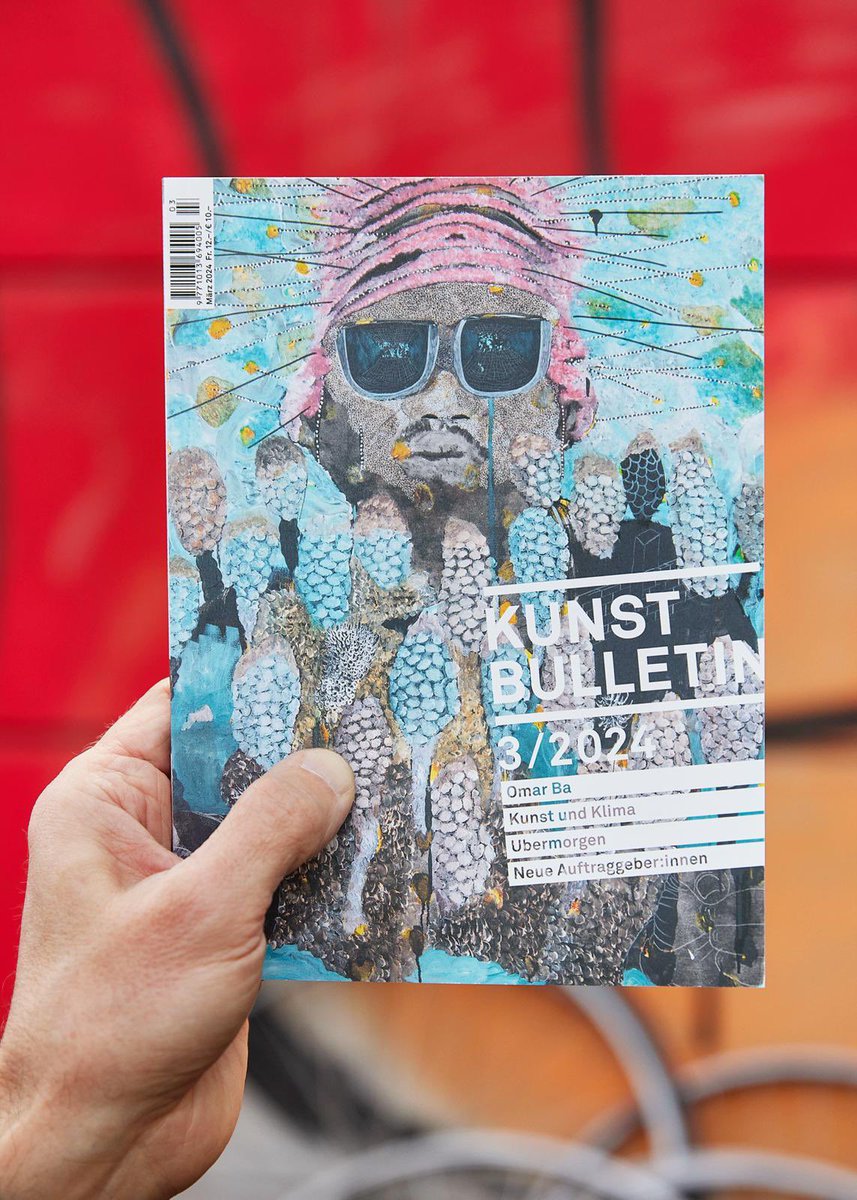 Unsere neue Ausgabe ist da!
Im Fokus:
#OmarBa #WildeGallery #Genf #KunstundKlima #DasGelbeHausFlims #Kunsthochschulen #HEAD #Netzkunst #KunstimöffentlichenRaum #NeueAuftraggeberinnen #EllaMaillart #MuséeRath #SarahBrahim #BallyFoundation #Lugano #imAbo 
Foto: @yvesroth