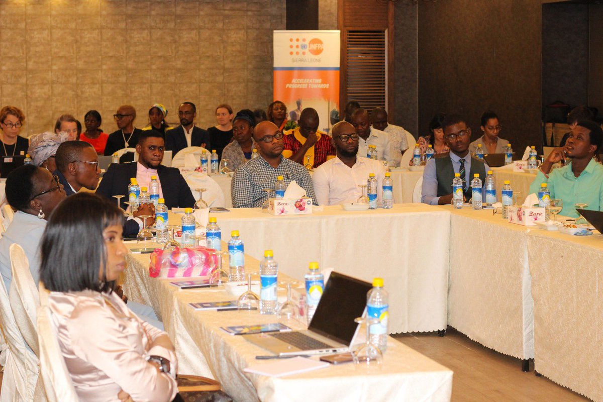 moped2025's tweet photo. Minister @moped2023 emphasizes alignment of development priorities between MTNDP 2024-2030 & UNSDCF at 8th CPD Consultations @UNFPASierraleon .Seeking stakeholder input to shape UNFPA’s 8th Country Programme reflects commitment to strategic development &SDGs. #UNSDCF #DevDialogue https://t.co/n64QP7Xb4N