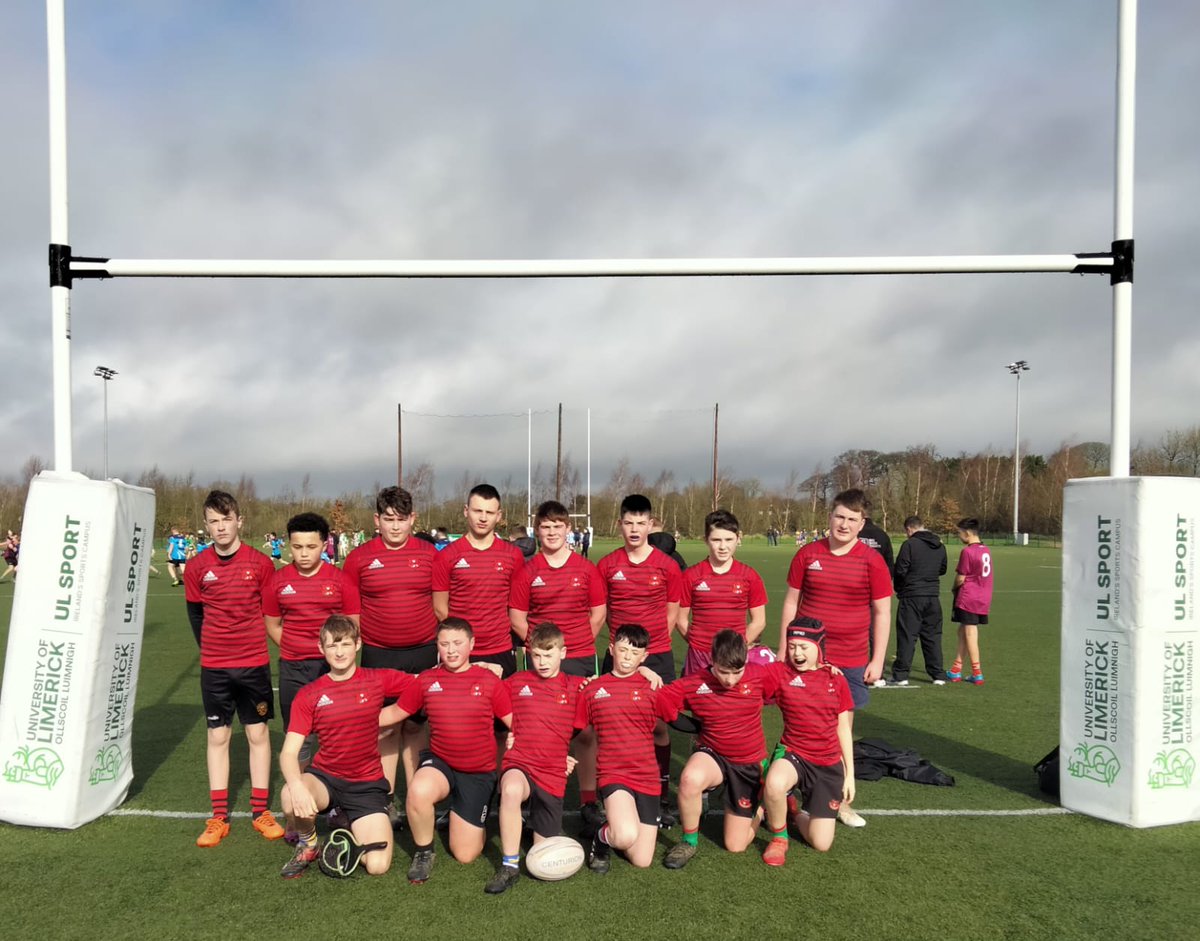 NewportCollege's tweet photo. Our u14 rugby team put in an excellent display of rugby today at Munster Rugby Blitz in UL. Try scorers: Kaius, Michael X5, Scott, Cody, Zach X5 #everychildmatters @newport_rfc @munsterrugby https://t.co/hBMEz7pcgi