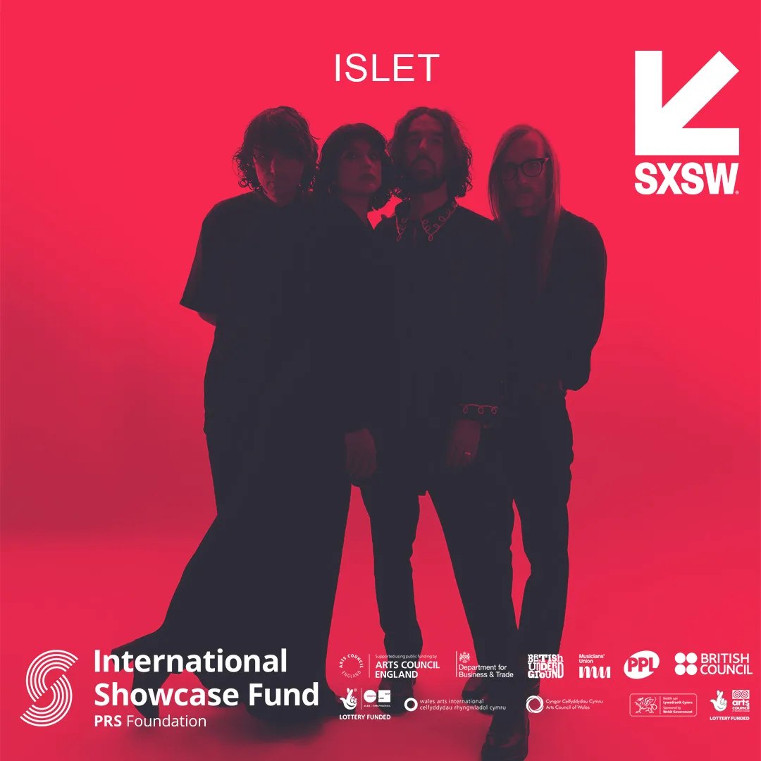 We are grateful to @PRSFoundation for supporting our trip to @sxsw. Diolch! Thank you!