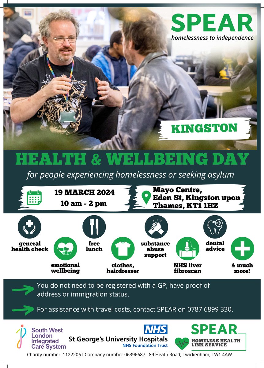 STGHepatology's tweet image. Excited to be joining our friends over at @SPEARLondon at even more of their wonderful health events over the next few months! #SWLondon #LiverHealth #HepatitisCTesting @StGeorgesTrust @HepatitisCTrust 💜