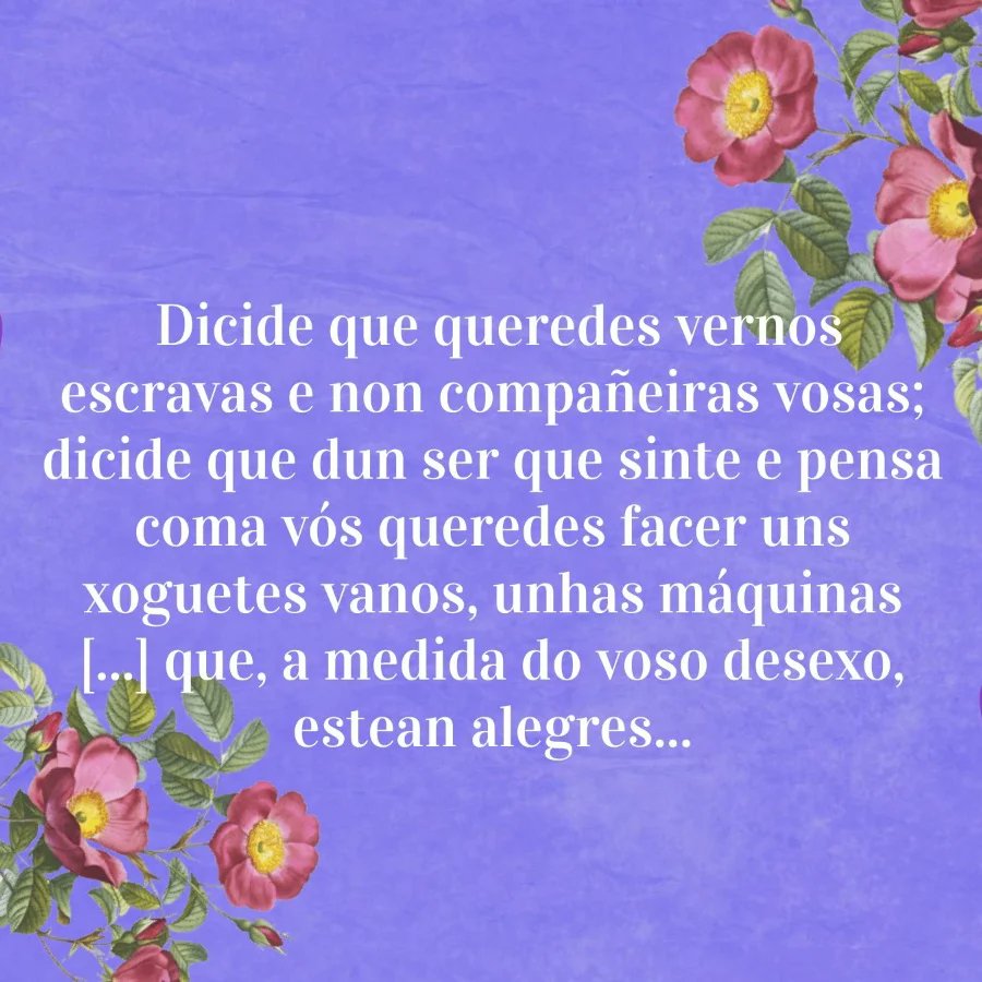 📖 Feliz Día de Rosalía🌹

✍️ Deixámosvos por aquí unhas curiosidades sobre a autora na data na que se celebra o aniversario do seu nacemento. 

#PSdeG #Ourense #Rosalía #RosalíadeCastro #febreiro #literatura #galego #DíadeRosalía