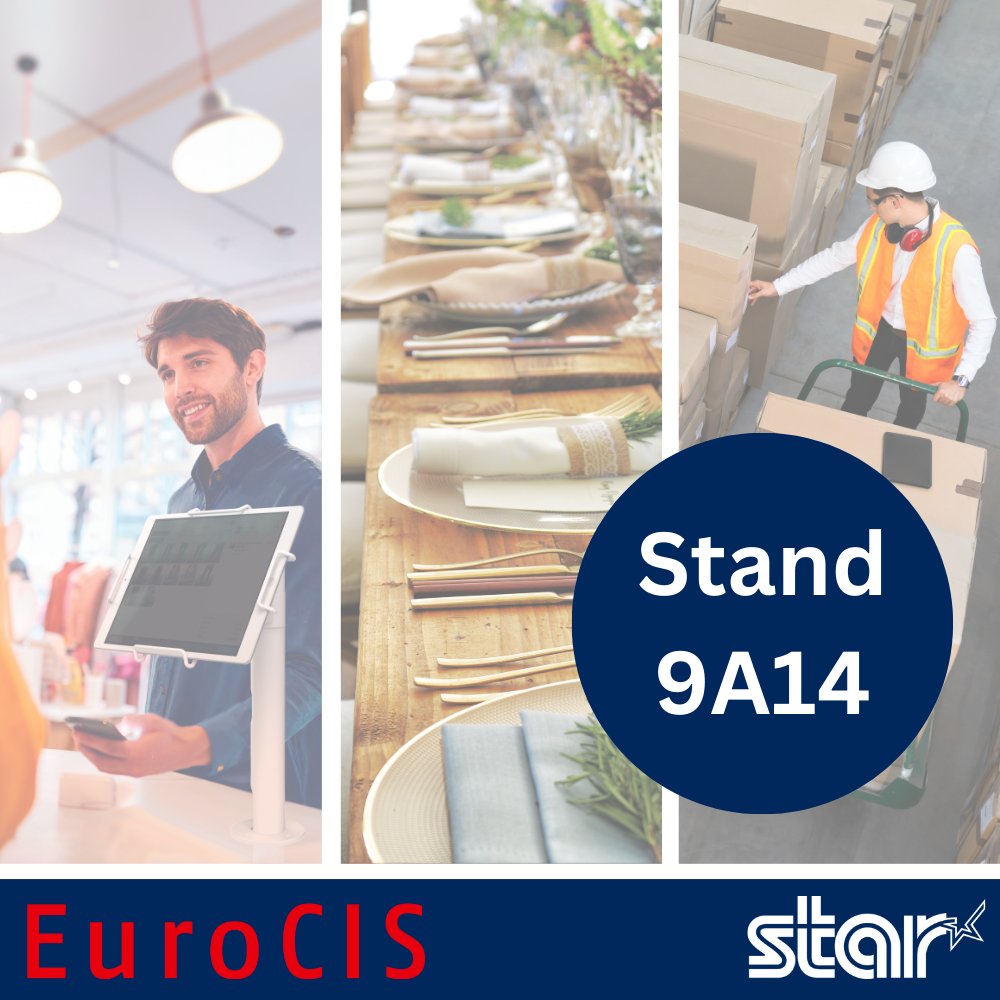 Star is just a few days away from EuroCIS 2024, and we can't wait to showcase our latest innovations! We're also looking forward to catching up with our valued partners during this industry-leading event. Catch Star on stand 9A14! #EuroCIS2024