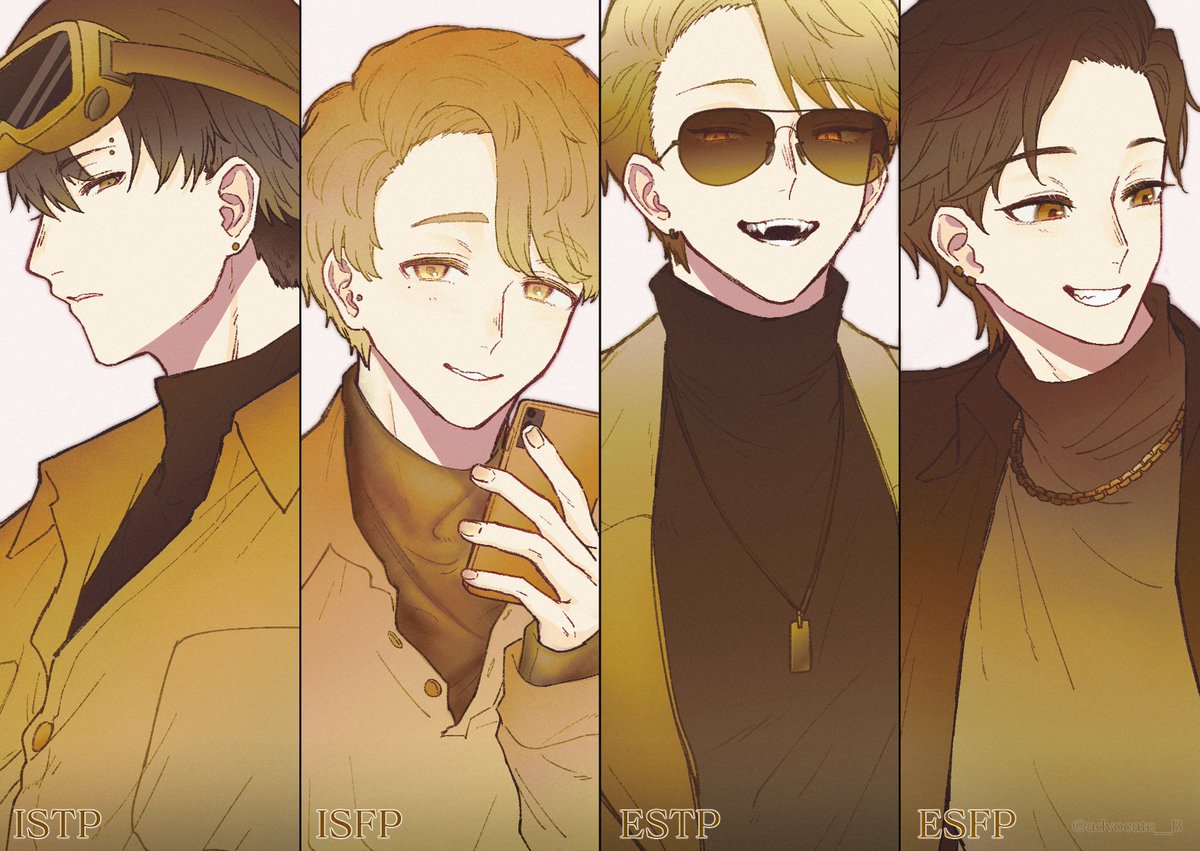 advocate__B's tweet photo. 🟨SP男性×ハイネック  
#16personalities #mbtifanart https://t.co/lRUXBxu30e