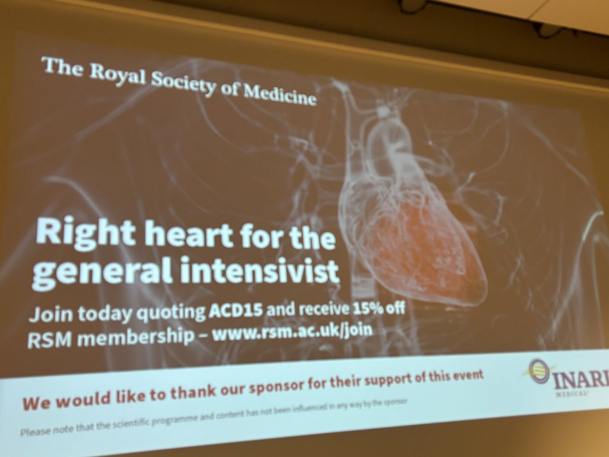 At the Royal Society of Medicine talking about everything RV including TTE and TOE demonstrations. @drhaty @yoda_lau @cardiacACCP @vaszochios @prorvnet @ItapsTeam @LeicResearch