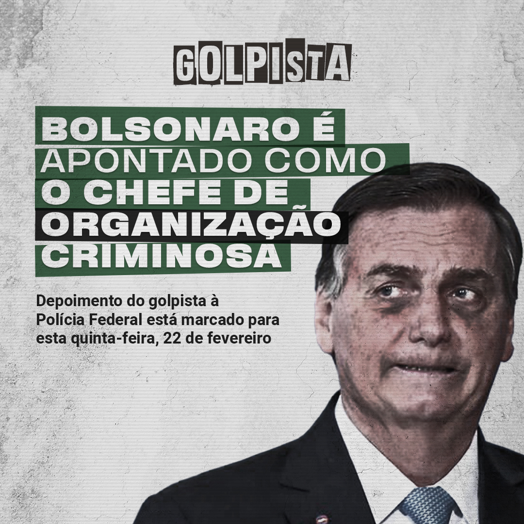 O mesmo Bolsonaro que tramou para romper a ordem institucional e insuflou apoiadores a atacarem as sedes dos Três Poderes no dia 8 de janeiro, diz que defende a democracia. Mentiroso! #GolpistasNaPaulista  #SemAnistia