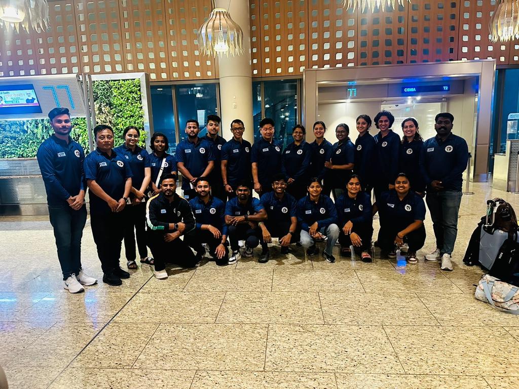 It's OUT!! #Archery🏹 #AsiaCup Stage 1⃣ 🇮🇶 Individual finalists revealed!
Check out their names, ready for the battle on 2⃣5⃣th February👇

Recurve Men Final: Dhiraj B 🆚 Tarundeep Rai

Recurve Women Final: Deepika Kumari 🆚 Simranjeet Kaur

Compound Men Final: Prathamesh Jawkar