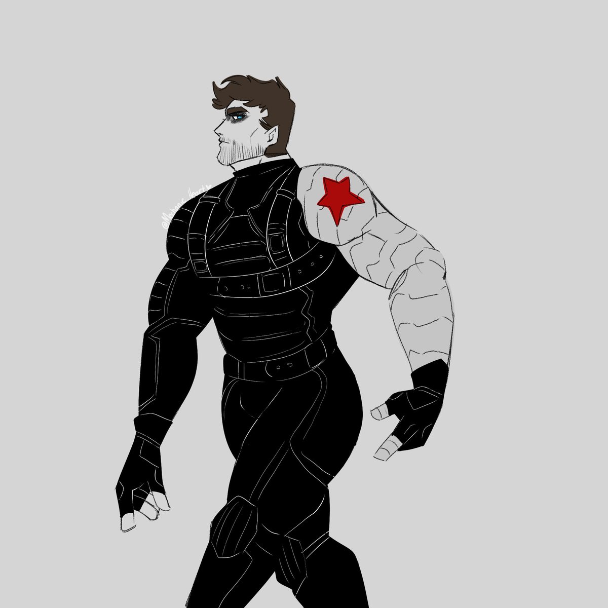 MechanicHeart_'s tweet photo. Walk that walk✨
 #buckybarnes #wintersoldier https://t.co/ivzbtuox6r