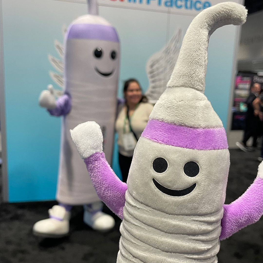 Today is your last chance to MEET Nevi and enter for a chance to WIN your own Nevi plush! Head over to Booth 3805 at #CDS24 from 11:00am – 2:00pm & 3:30pm – 5:00pm. 

#TheBestInPractice