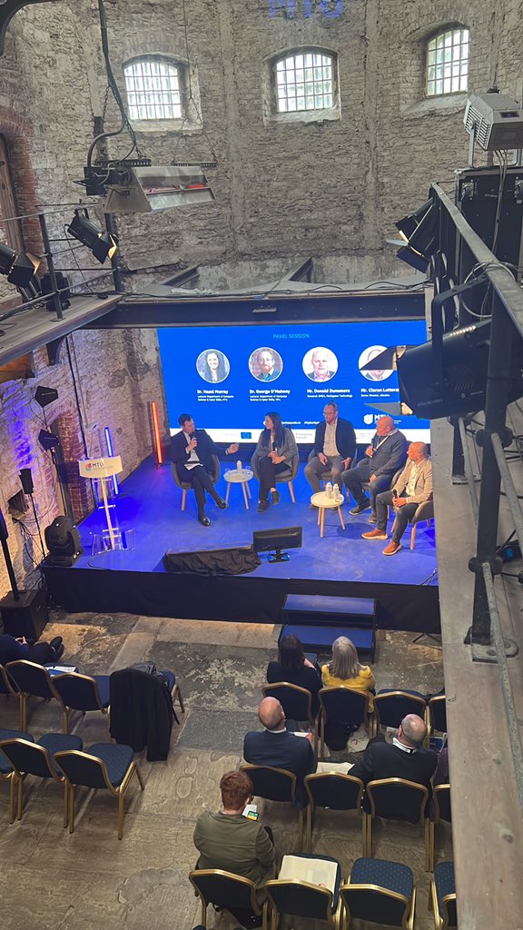 Panel on Cyber Security Infrastructure as a strategic enabler! Ft. Dr. Hazel Murray &amp; Dr. George O'Mahony, Cyber Skills, MTU. Revealing Ireland's cyber range Infrastructure. Also, launching QCloud Ireland’s quantum cloud environment. Joined by Donald Dunsmore &amp; Ciaran Luttrell.🛡️
