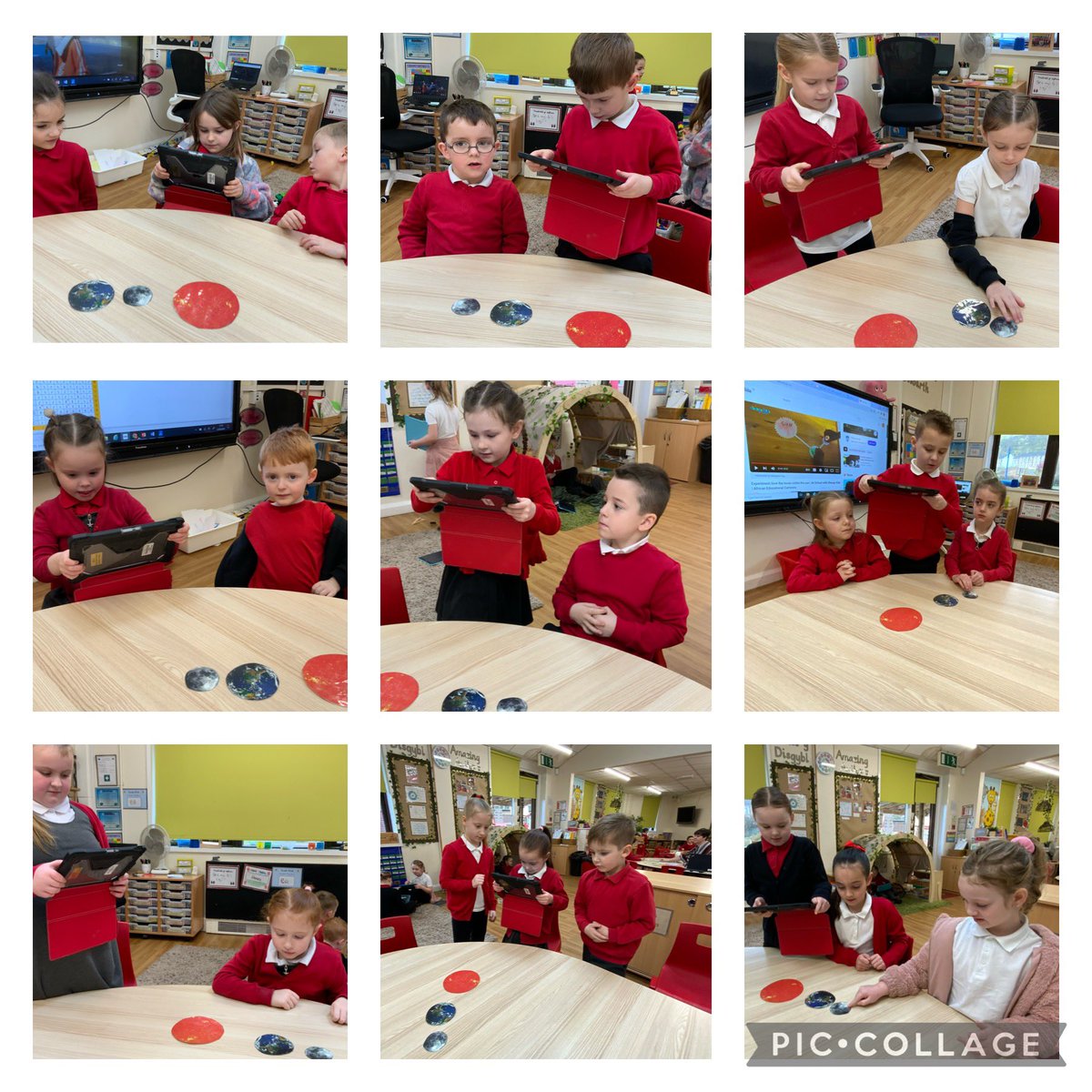 Very proud of Year 2 today. Pupils created their own stop motion animation to show how the Earth orbits the Sun and how the Moon orbits the Earth ☀️🌙 🌎 🎦#filmanddigitalmedia #expressivearts @NantYParcSchool