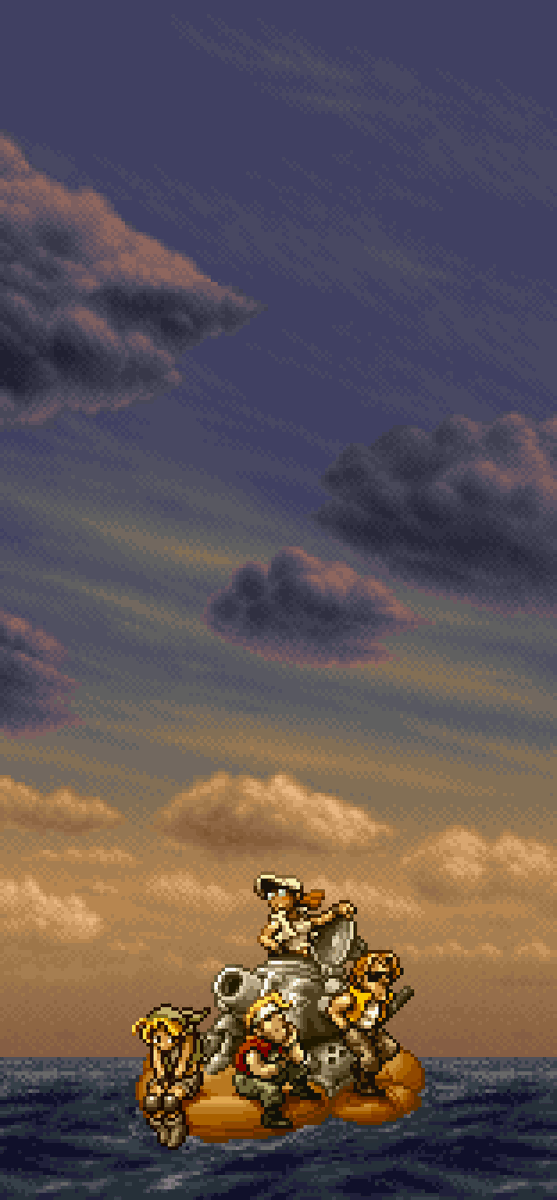 Bryan_Karmel's tweet photo. @Punnyshment Always loved this art. I  made some phone wallpapers a while ago using the sprite assets from this scene :) https://t.co/GFfKVPe5EN