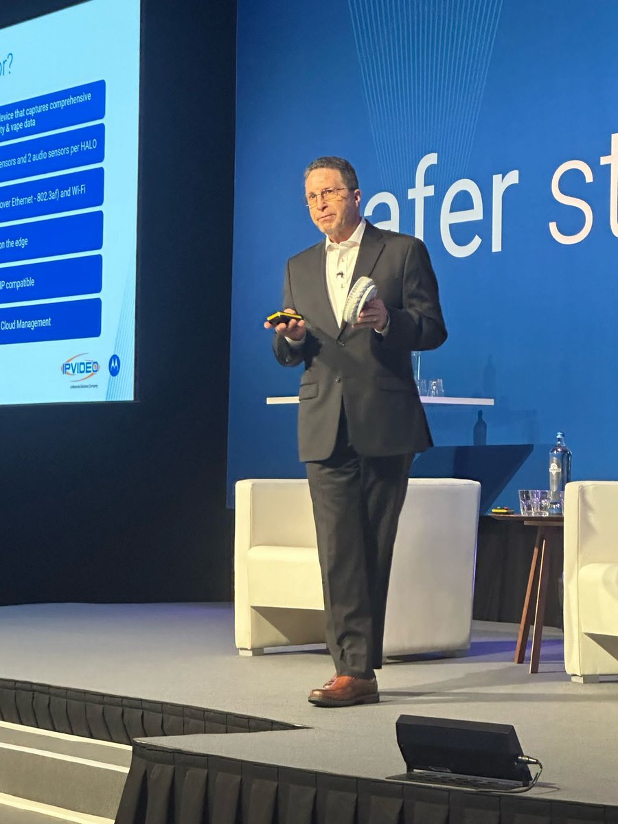 Eclipstweets's tweet image. IPVideo is now part of the @MotoSolutions family. It was therefore great to hear from David Antar, of IPVideo at the Partnership Forum this week to learn about how the HALO smart sensor fits into the #solvingforsafer ecosystem.: ecl-ips.com
#smartsensors #protection